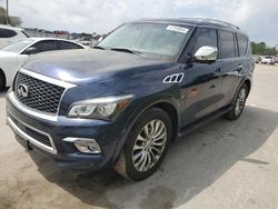 Salvage cars for sale from Copart Orlando, FL: 2017 Infiniti QX80 Base