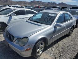 Mercedes-Benz c 240 salvage cars for sale: 2002 Mercedes-Benz C 240