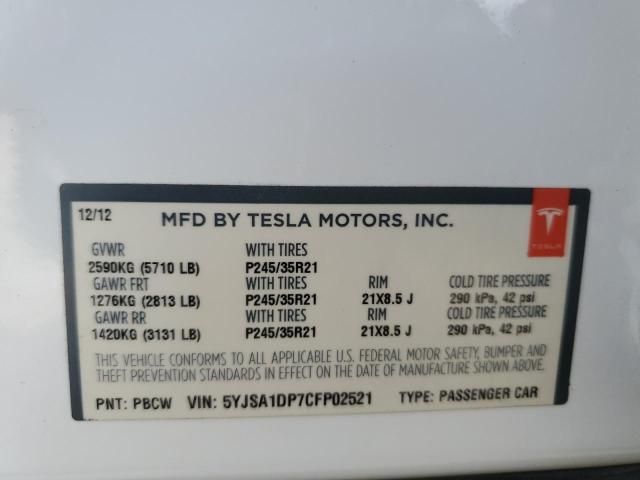 2012 Tesla Model S