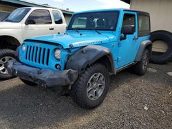 Jeep Wrangler Rubicon salvage cars for sale: 2018 Jeep Wrangler Rubicon