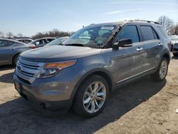 Ford Explorer salvage cars for sale: 2014 Ford Explorer XLT