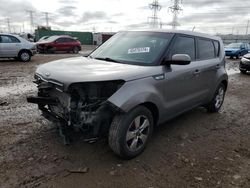 Salvage cars for sale from Copart Elgin, IL: 2017 KIA Soul