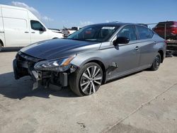 Salvage cars for sale from Copart Grand Prairie, TX: 2021 Nissan Altima SR