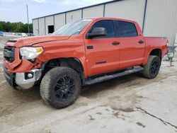 Toyota Tundra salvage cars for sale: 2017 Toyota Tundra Crewmax SR5