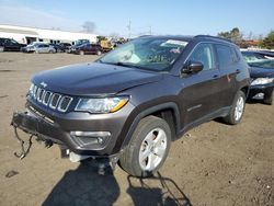 Salvage cars for sale at New Britain, CT auction: 2021 Jeep Compass Latitude