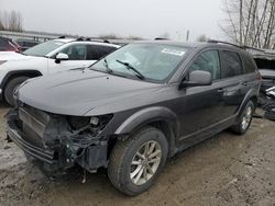 Salvage cars for sale from Copart Arlington, WA: 2015 Dodge Journey SXT