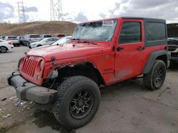 Jeep Wrangler salvage cars for sale: 2017 Jeep Wrangler Sport