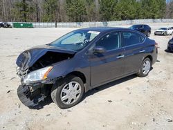 Salvage cars for sale at Gainesville, GA auction: 2014 Nissan Sentra S