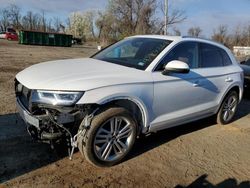 Salvage cars for sale from Copart Baltimore, MD: 2018 Audi Q5 Premium Plus