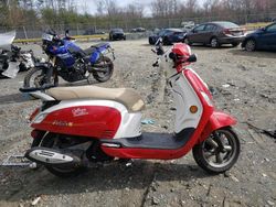 Salvage Motorcycles for sale at auction: 2020 SYM Fiddle II