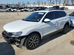 Salvage cars for sale at Bridgeton, MO auction: 2020 Volkswagen Tiguan SE