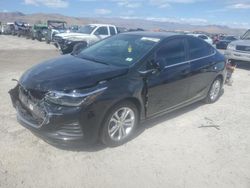 Salvage cars for sale at North Las Vegas, NV auction: 2019 Chevrolet Cruze LT