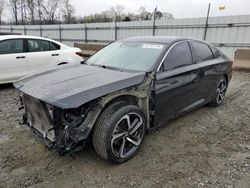 Honda salvage cars for sale: 2018 Honda Accord Sport