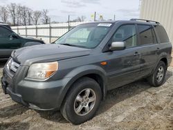 Honda Pilot ex salvage cars for sale: 2008 Honda Pilot EX