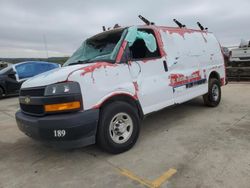 Salvage trucks for sale at Grand Prairie, TX auction: 2021 Chevrolet Express G2500