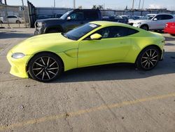 Salvage cars for sale from Copart Los Angeles, CA: 2020 Aston Martin Vantage