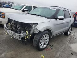 Salvage cars for sale at Cahokia Heights, IL auction: 2016 Ford Explorer Limited