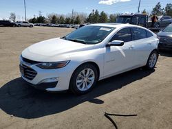 Salvage cars for sale from Copart Denver, CO: 2019 Chevrolet Malibu LT