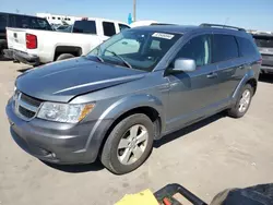 Vehiculos salvage en venta de Copart Grand Prairie, TX: 2010 Dodge Journey SXT