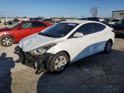 Salvage cars for sale at Kansas City, KS auction: 2016 Hyundai Elantra SE