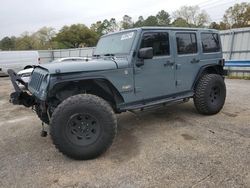 Salvage cars for sale at Eight Mile, AL auction: 2015 Jeep Wrangler Unlimited Sahara