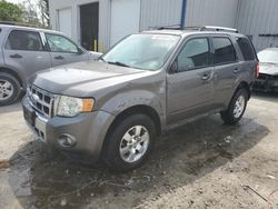 Vehiculos salvage en venta de Copart Savannah, GA: 2012 Ford Escape Limited