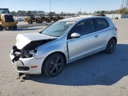 Salvage cars for sale from Copart Dunn, NC: 2010 Volkswagen Golf