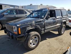 Salvage cars for sale from Copart Vallejo, CA: 2001 Jeep Cherokee Limited