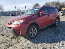 Salvage cars for sale from Copart Mebane, NC: 2015 Toyota Rav4 XLE