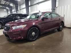 Salvage cars for sale at Ham Lake, MN auction: 2013 Ford Taurus Police Interceptor
