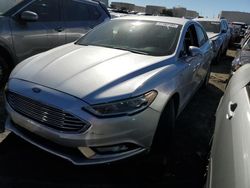 Ford Fusion salvage cars for sale: 2017 Ford Fusion Titanium Phev