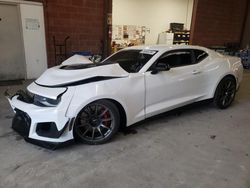 Chevrolet Camaro salvage cars for sale: 2018 Chevrolet Camaro ZL1