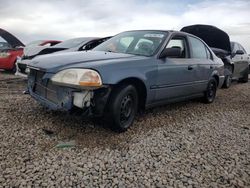 Honda Civic LX salvage cars for sale: 1998 Honda Civic LX