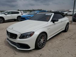 Mercedes-Benz salvage cars for sale: 2019 Mercedes-Benz C 63 AMG-S