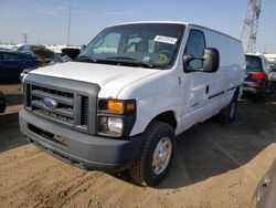 Salvage trucks for sale at Elgin, IL auction: 2013 Ford Econoline E350 Super Duty Van