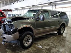 Ford Excursion salvage cars for sale: 2001 Ford Excursion Limited