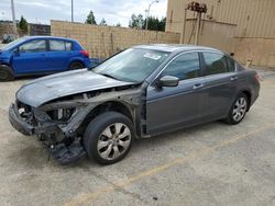 Salvage cars for sale at Gaston, SC auction: 2009 Honda Accord EX