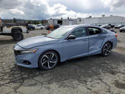 Honda salvage cars for sale: 2022 Honda Accord Sport