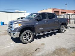 Salvage cars for sale from Copart Anthony, TX: 2016 Toyota Tundra Crewmax SR5
