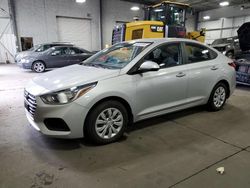 Hyundai Accent salvage cars for sale: 2019 Hyundai Accent SE