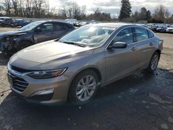 Salvage cars for sale at Portland, OR auction: 2022 Chevrolet Malibu LT