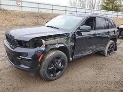 Salvage cars for sale at Davison, MI auction: 2024 Jeep Grand Cherokee Limited