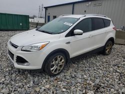 Salvage cars for sale at Barberton, OH auction: 2016 Ford Escape Titanium