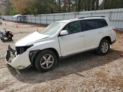 Vehiculos salvage en venta de Copart Knightdale, NC: 2012 Toyota Highlander Base