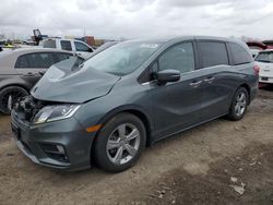 Salvage cars for sale at Columbus, OH auction: 2018 Honda Odyssey EXL