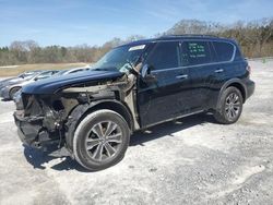 Salvage cars for sale from Copart Cartersville, GA: 2017 Nissan Armada SV