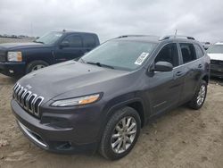 Salvage cars for sale at Earlington, KY auction: 2017 Jeep Cherokee Limited