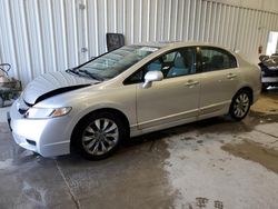 Salvage cars for sale at Franklin, WI auction: 2010 Honda Civic EX