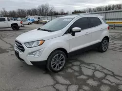 Salvage cars for sale from Copart Rogersville, MO: 2019 Ford Ecosport Titanium