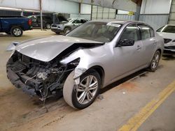 Salvage cars for sale from Copart Houston, TX: 2011 Infiniti G25 Base